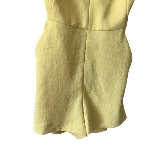 Wilfred Aritzia Aperture Romper Pale Yellow Size 4 - Picture 4 of 16
